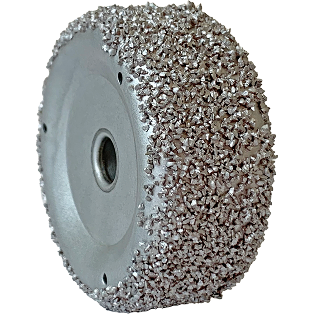 T-7002A44 DBL Sided Carbide Buffing Wheel