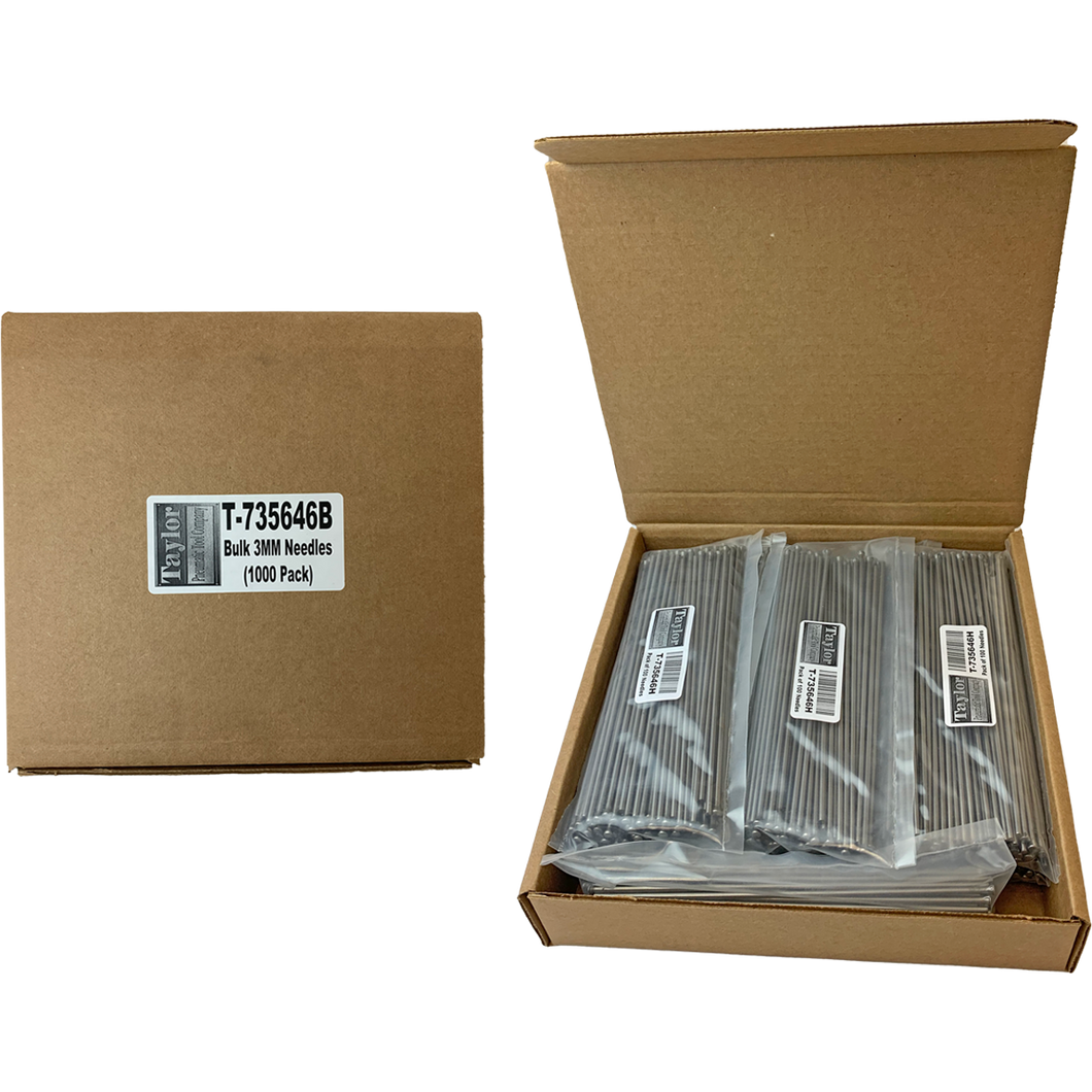T-735646B 3mm Needles - 1000 Pack