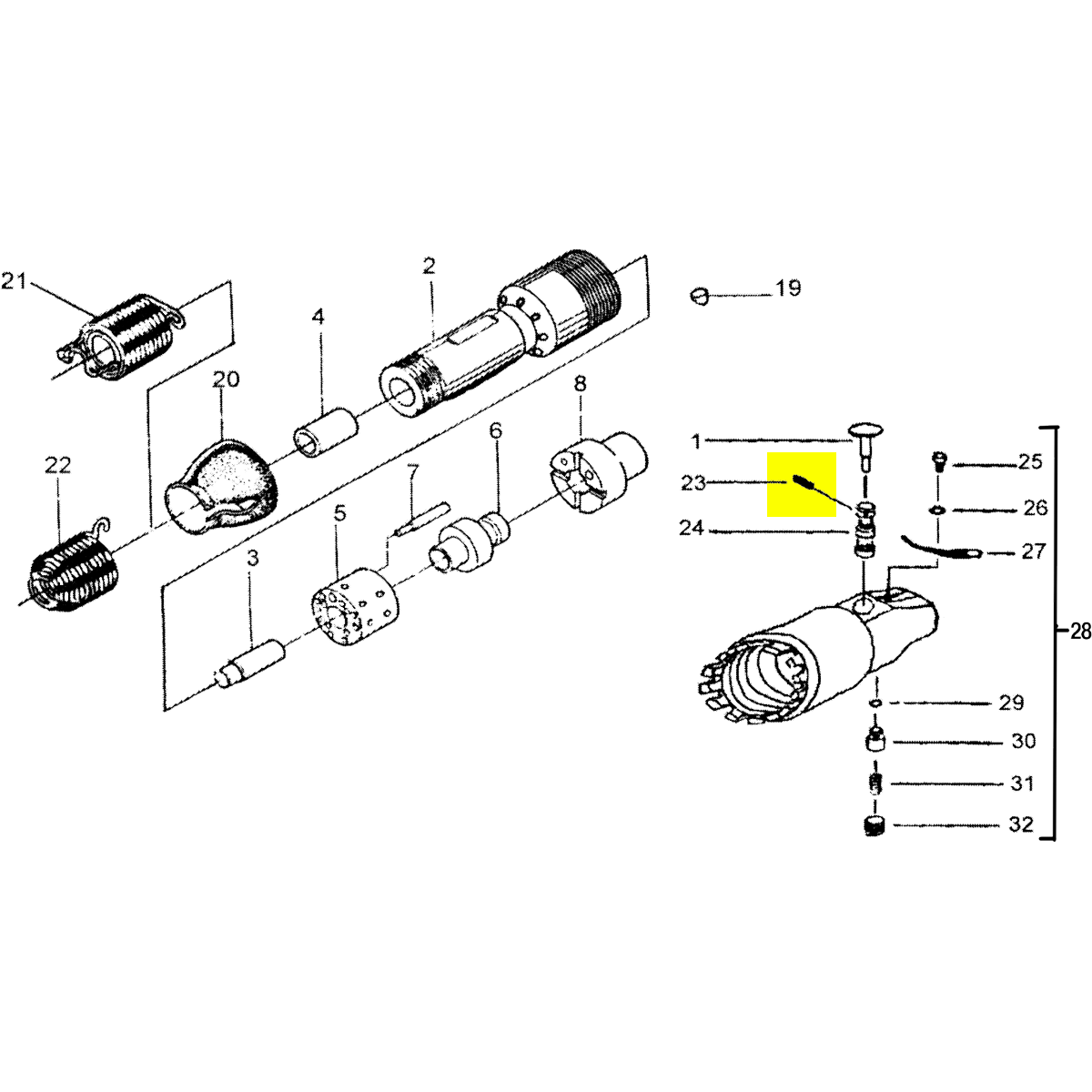 TAY.234XS23 Roll Pin